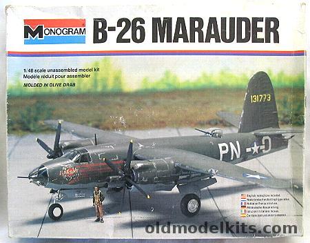 Monogram 1/48 B-26 Marauder Flak Bait - White Box Issue, 5501 plastic model kit